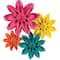 Teacher Created Resources Beautiful Brights Paper Flowers, 4ct.